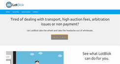 Desktop Screenshot of lotblok.com
